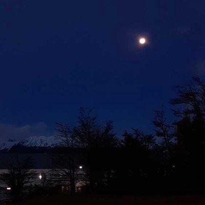 Noche de luna llena