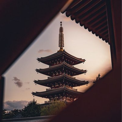 Asakusa the great temple