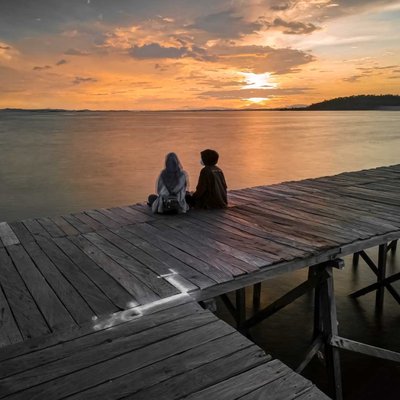 Senja di gang Beriman 5