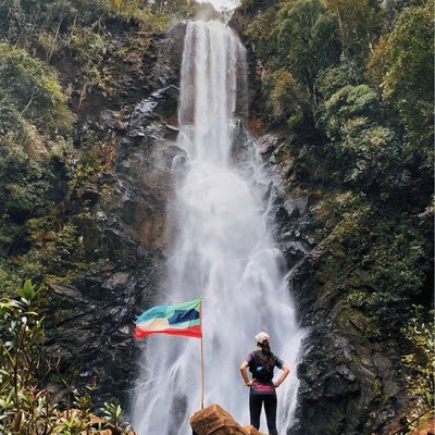 Tawai Waterfall Telupid, Sabah, Malaysia