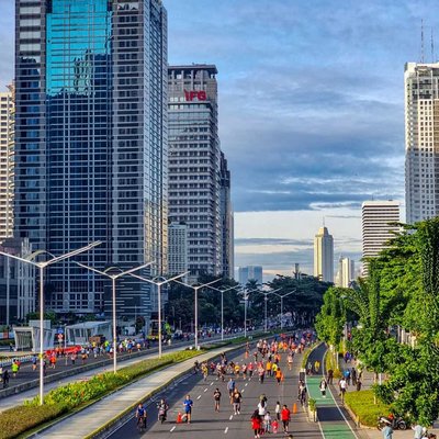 Car Free Day @Sudirman Street Jakarta