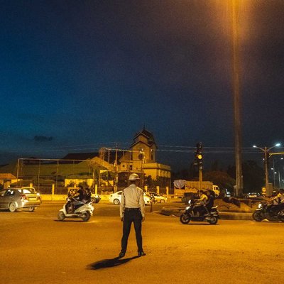 Imphal at night 