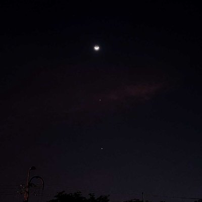 Rare conjunction.. 