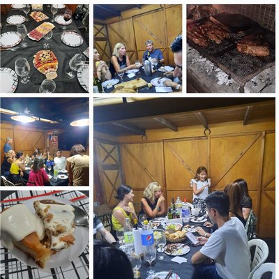 Asado con amigos