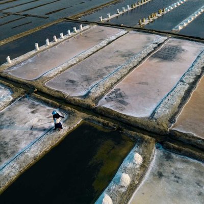 Salt Field at Bima Regency