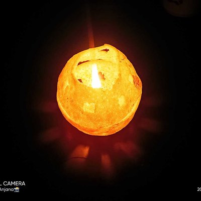 orange lamp 🪔🍊