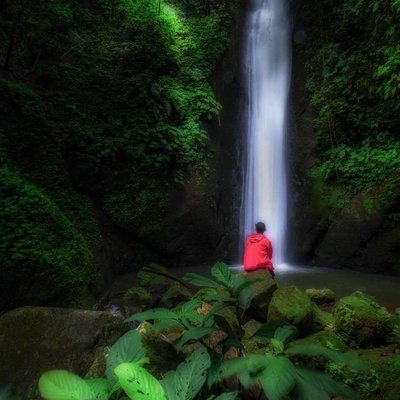 Air terjun batu kuho dusun tinggi Siulak