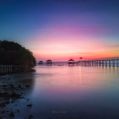 Sunset di Pantai Kutang
