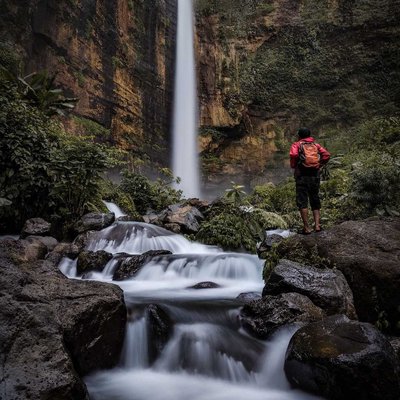Rute Air Terjun Kapas Biru