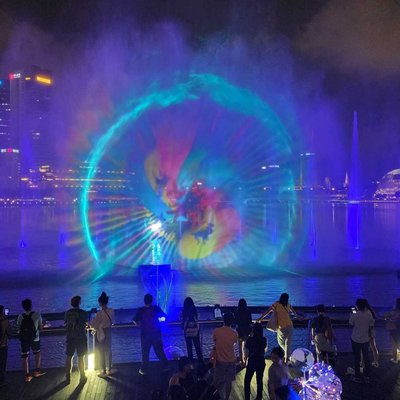Light show @ MBS