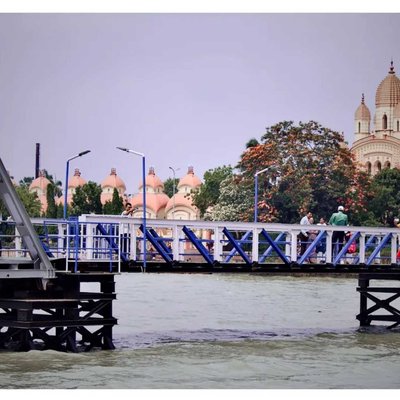 Dakshineswar Temple from a different view