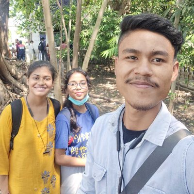 With Utpal da & Adrija