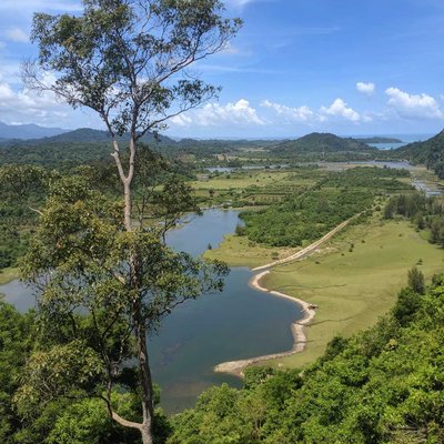 Dari puncak gunung geurute