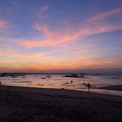 Pôr do Sol em Porto da Barra