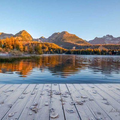 O poranku nad jeziorem🇸🇰 📸🌄⛰️📸🥰