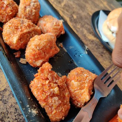 kurkure momos 😋