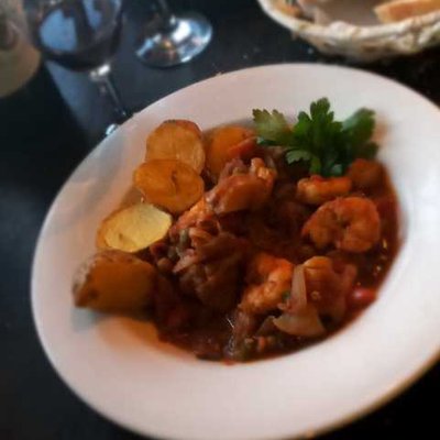 "Chupin" de mariscos y pescados