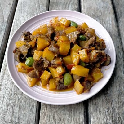 Sambel Goreng Kentang Ati Ampela