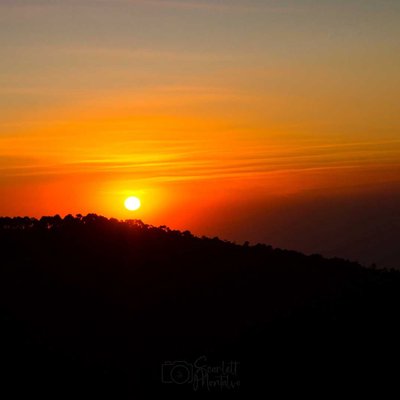 El primer atardecer del 2024