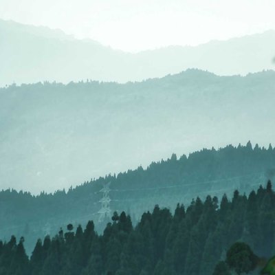 Layers of mountains