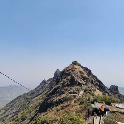 Guru Dattatreya Mandir Girnar view