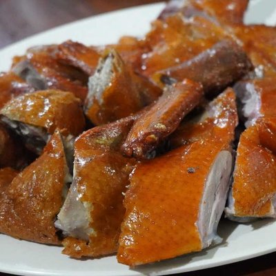 Local Roasted Peking Duck in Mojokerto
