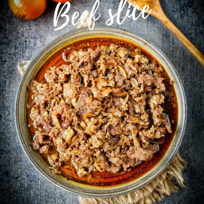 Beef slice