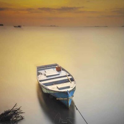 perahu yang tertambat