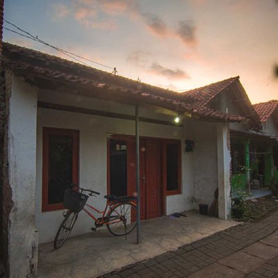 Sunrise depan rumah