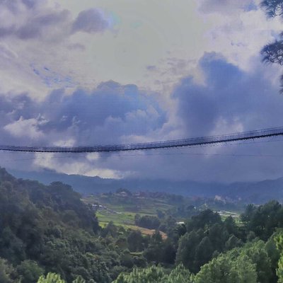 Pharping -Satikhel Suspension Bridge 