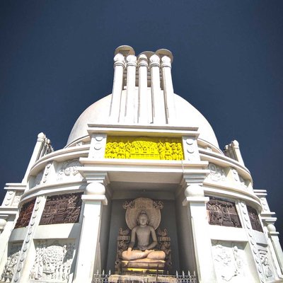 Dhauli Shanti stupa in Odisha