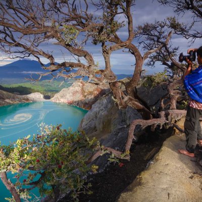 Ijen Blue Crater