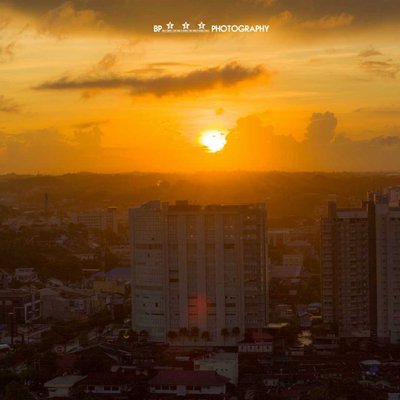VIEW SUNRISE BORNEO BAY