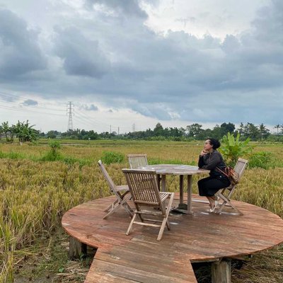 Me and paddy field