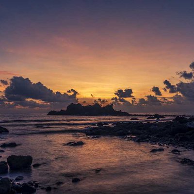 Sunrise at Panchvati Sea Beach, Rangat, Andaman & Nicobar Is