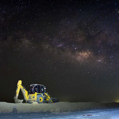 MILKY WAY WITH JCB