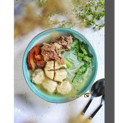 Baso Ayam mix daging sapi