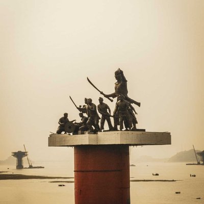 STATUE OF BIR LACHIT BORPHUKAN AND HIS WARRIORS
