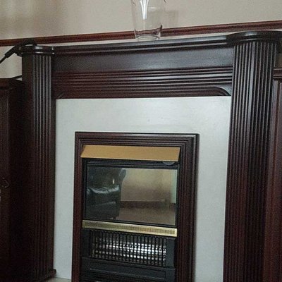 Too warm for fireplaces now
