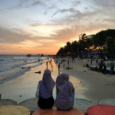 Pantai belakang rumah sakit Bhayangkara Balikpapan