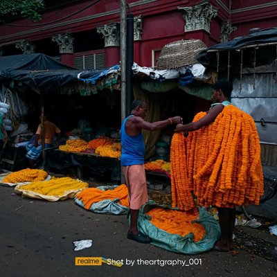 Mullick Ghat Flower Market 