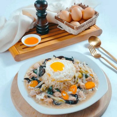 paket nasi siram ayam