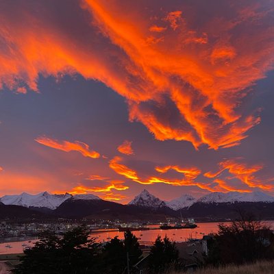 Amanece en Ushuaia!!!