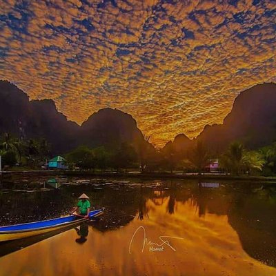 Sunrise di Rammang-rammang 