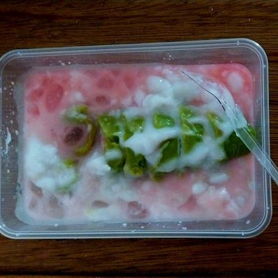 es pisang ijo