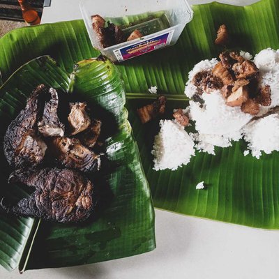 Boodle fight.🧑‍🍳