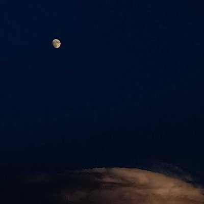 the another view of sunset the evening moon photography