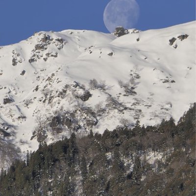 When Moon touches Earth