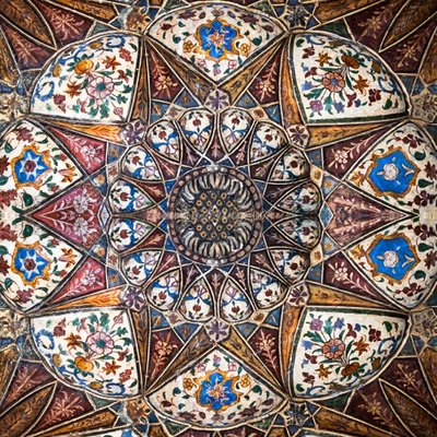 The mirrored mural
