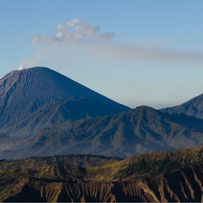 Pemandangan dari penanjakan bromo